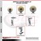 Service Caster 5 Inch Nylon Swivel Caster Set with Ball Bearings 2 Brakes SCC SCC-20S520-NYB-2-TLB-2 - alternate 4